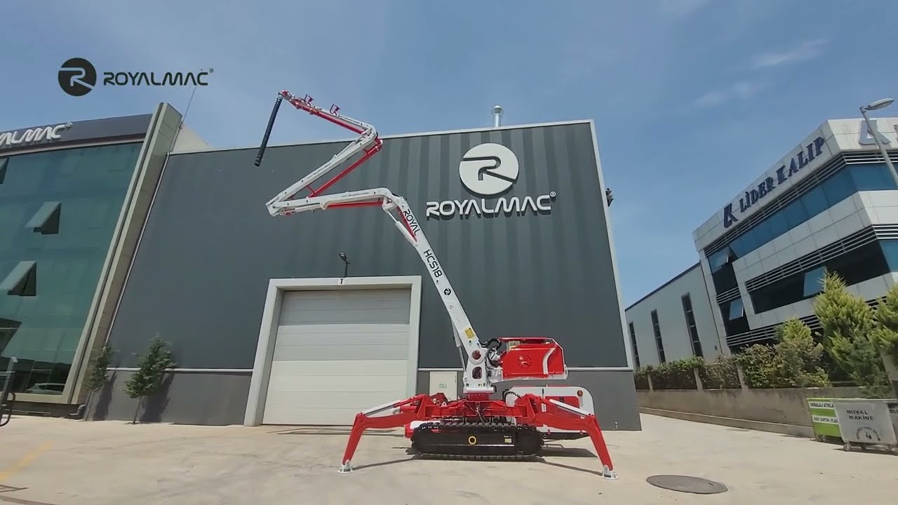 HCS18 Crawler Placing Boom