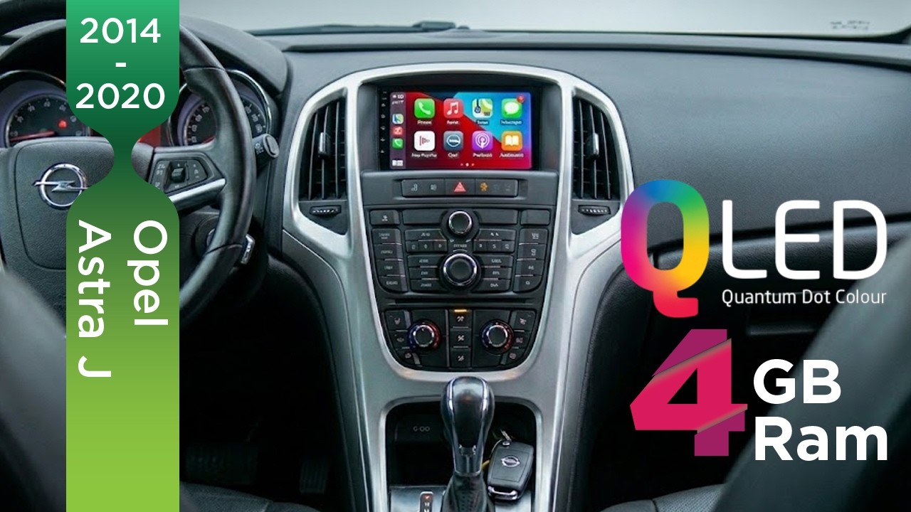 Opel Astra J 7 inç 2014-2020 QLED 4 GB RAM Kablosuz Carplay Android Multimedya Navigasyon COMWEGEN