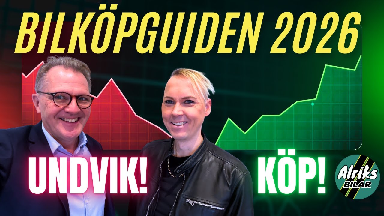 Bilköparguiden 2026. Vad ska du köpa, och vad ska du undvika?