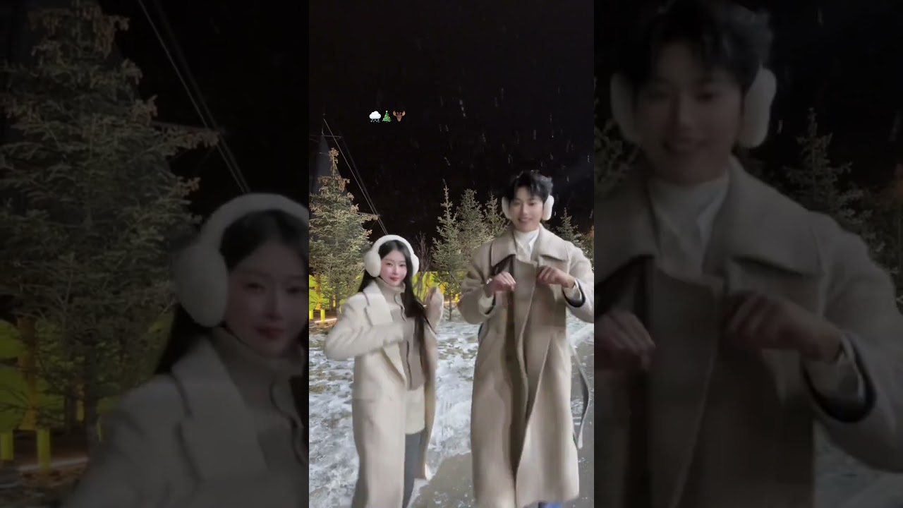 [New Update] Christmas is near!! 🌲✨ #jiangnan #glay #nannan #liveandlove #couple #trending #viral
