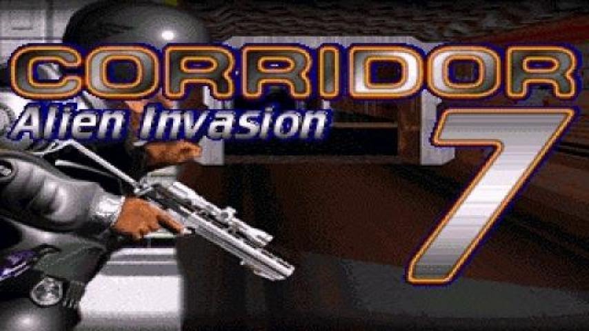 Corridor 7: Alien Invasion gameplay (PC Game, 1994)