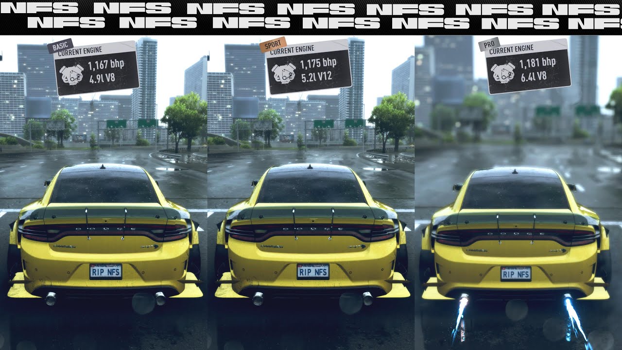 Dodge Charger SRT Hellcat '19 [All Engine Swap & Fully Max Upgrade] - NFS Unbound