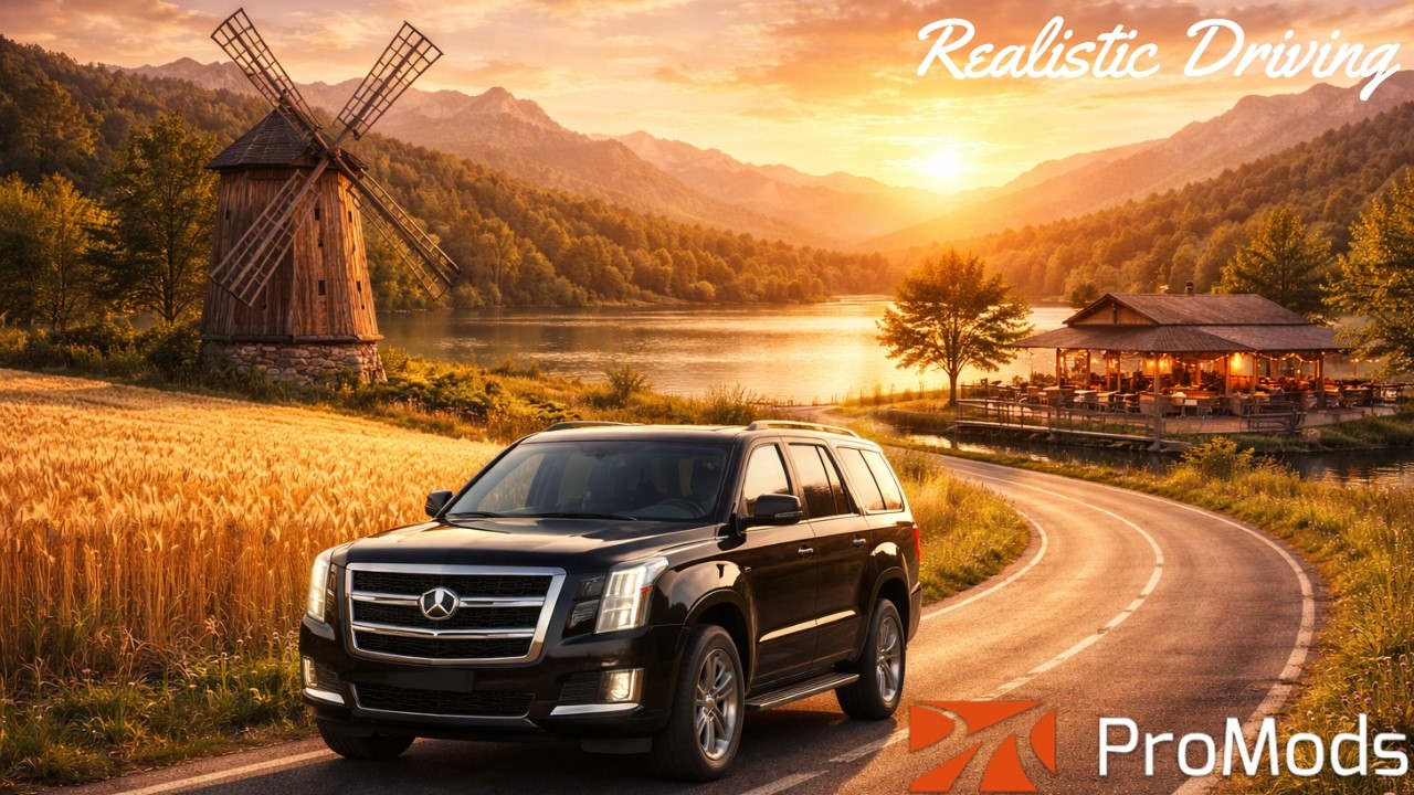 Euro Truck Simulator 2 | COMBO MAP | 4K топова графіка від Snowy Moon | Реалістичне водіння | 1.58 |