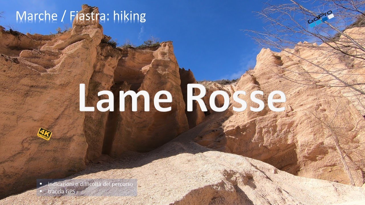Lame Rosse. Marche / Fiastra: hiking