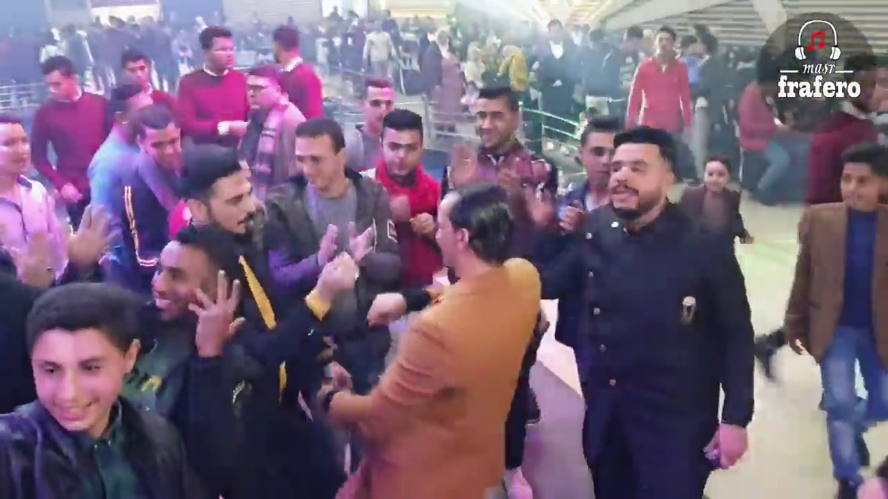 اوشه وقع من كتر الضحك على تامر النزهى من فرحة اخت القشاش 2020
