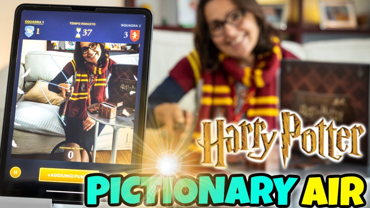 PICTIONARY AIR HARRY POTTER: Sfida Magica con Bacchetta Disegnatrice
