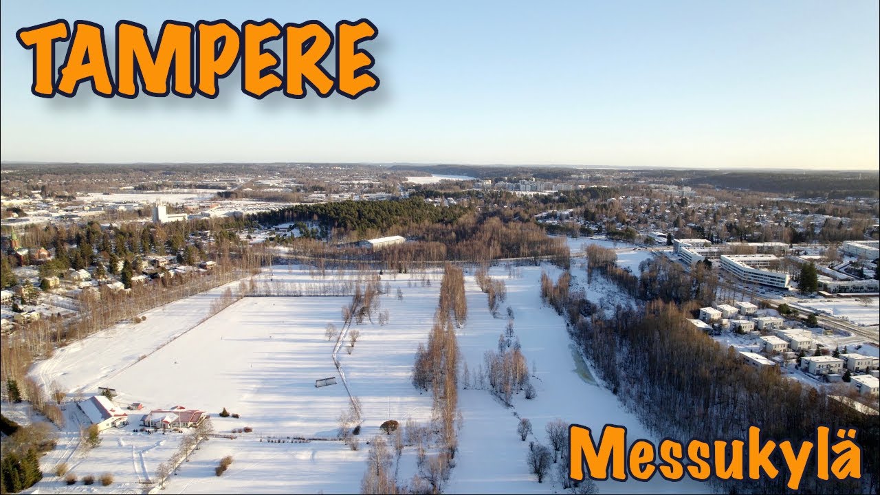 Tampere drone 4K, Messukylä