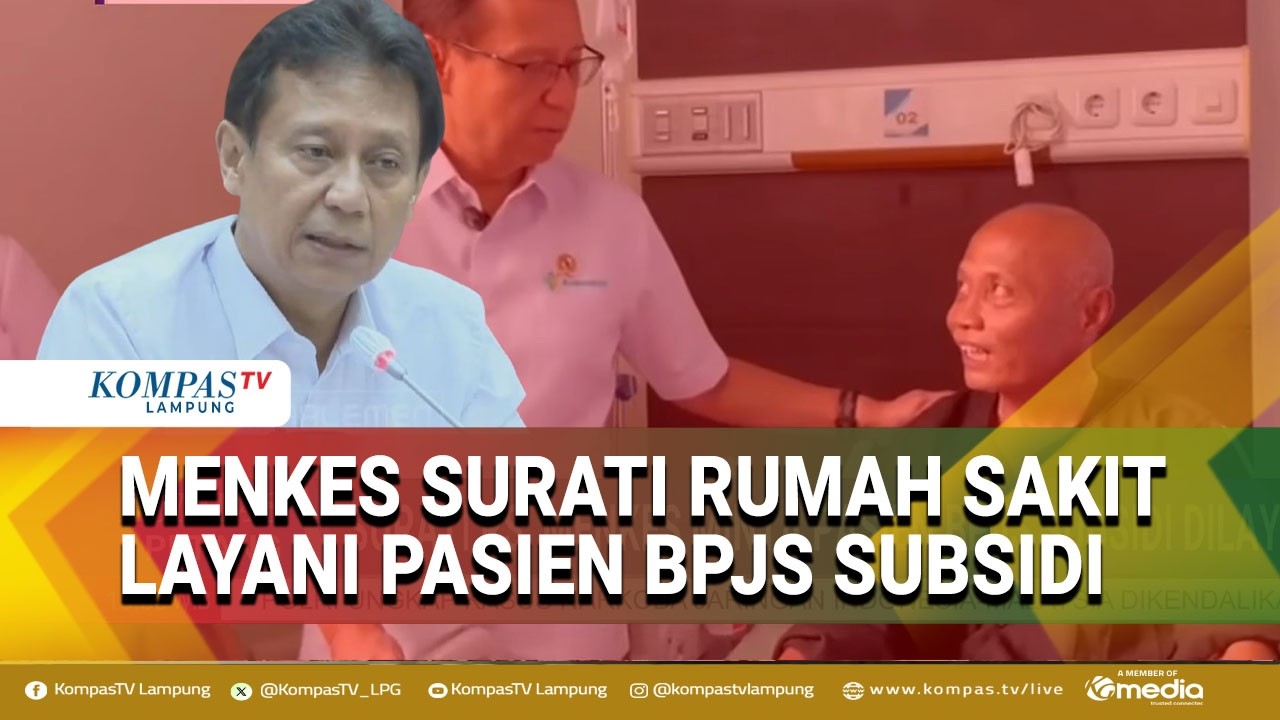 Surati Rumah Sakit, Menkes Budi Gunadi Minta Pasien BPJS Subsidi Harus Dilayani