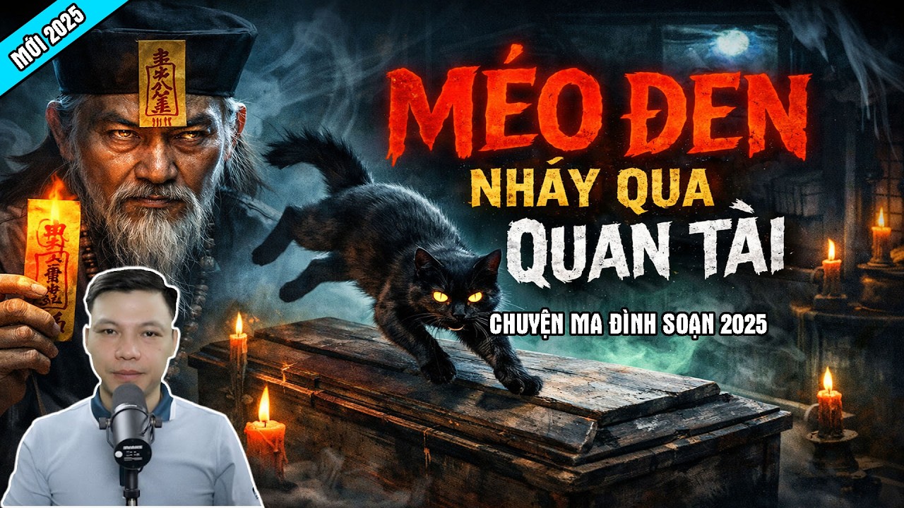 Truyện Ma Có Thật : MÈO ĐEN NHẢY QUA QUAN TÀI | Chuyện Ma Đình Soạn 2025