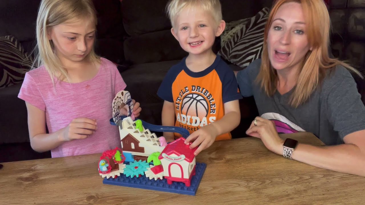 Review of Starpony Firmament Store Building Toys Electric Marble Run STEM Educational Construction