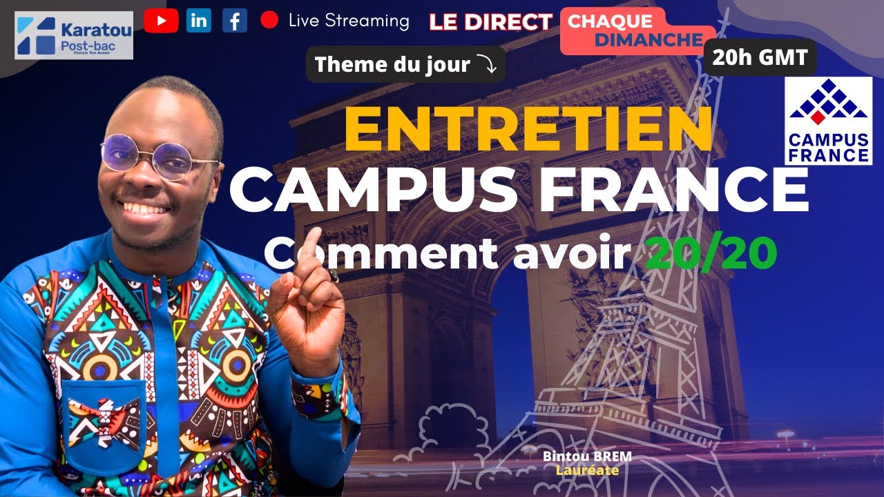 Пройдите успешное собеседование в Campus France с лучшим тренером