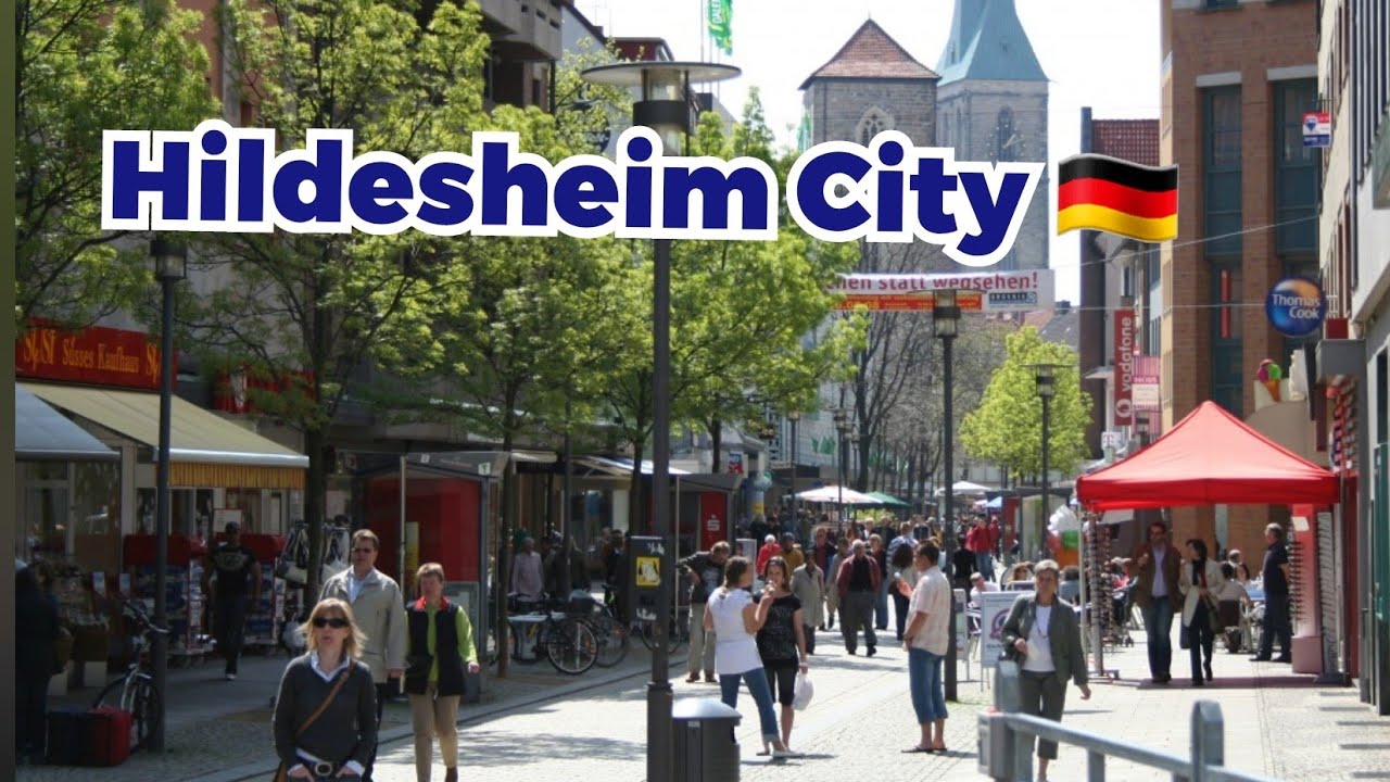 4k Hildesheim City Germany 🇩🇪 Walk in Tour Ultra HD Walking in Tour   With Captions