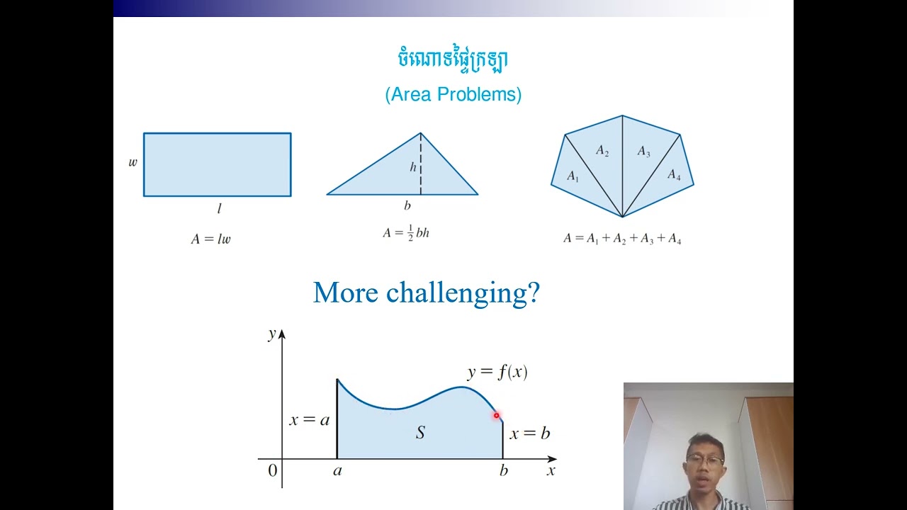 Topic 6 Integrals (អាំតេក្រាល)
