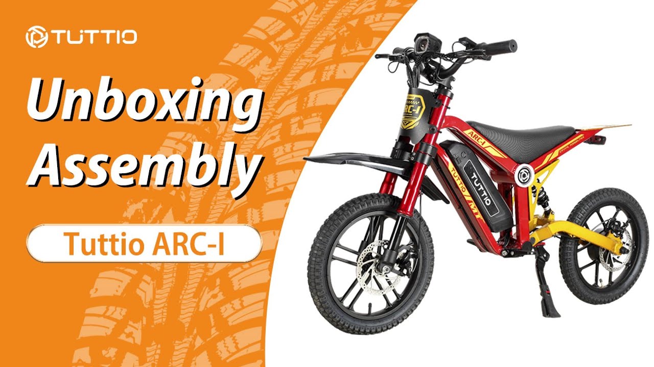 TUTTIO ARC-I Unboxing and Assembly | E-Bike Unboxing