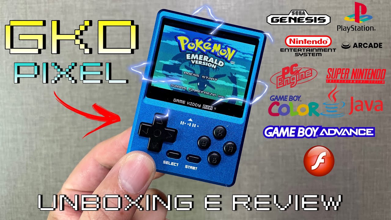 GKD PIXEL PORTATIL PEQUENO DE METAL E PODEROSO