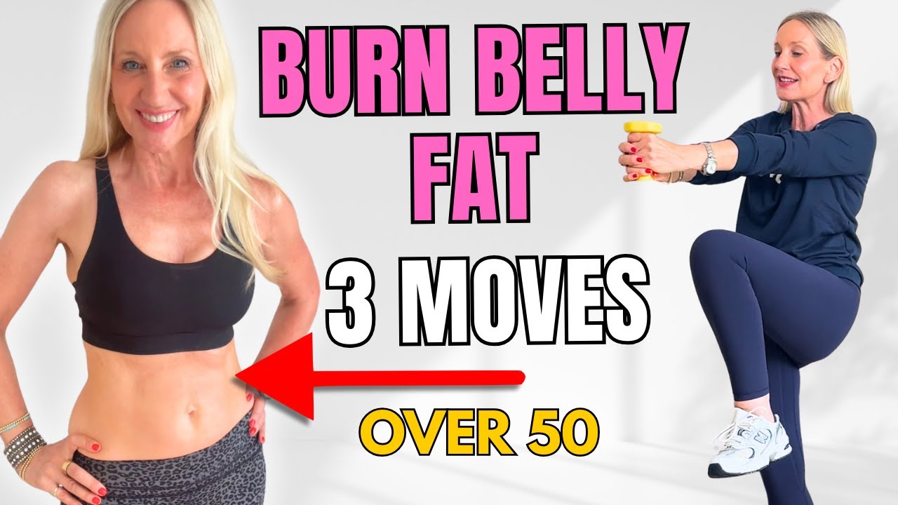 15 Minute FLAT BELLY Workout for a Stronger Core (Women Over 50)