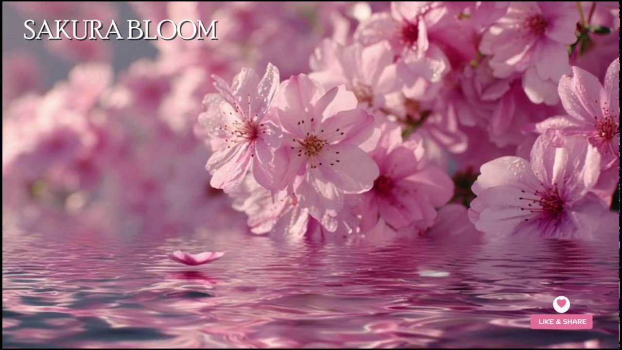 🔴 春の日本 さくらブルーム 🌸｜Japan Spring Sakura Bloom Ambient Healing Music