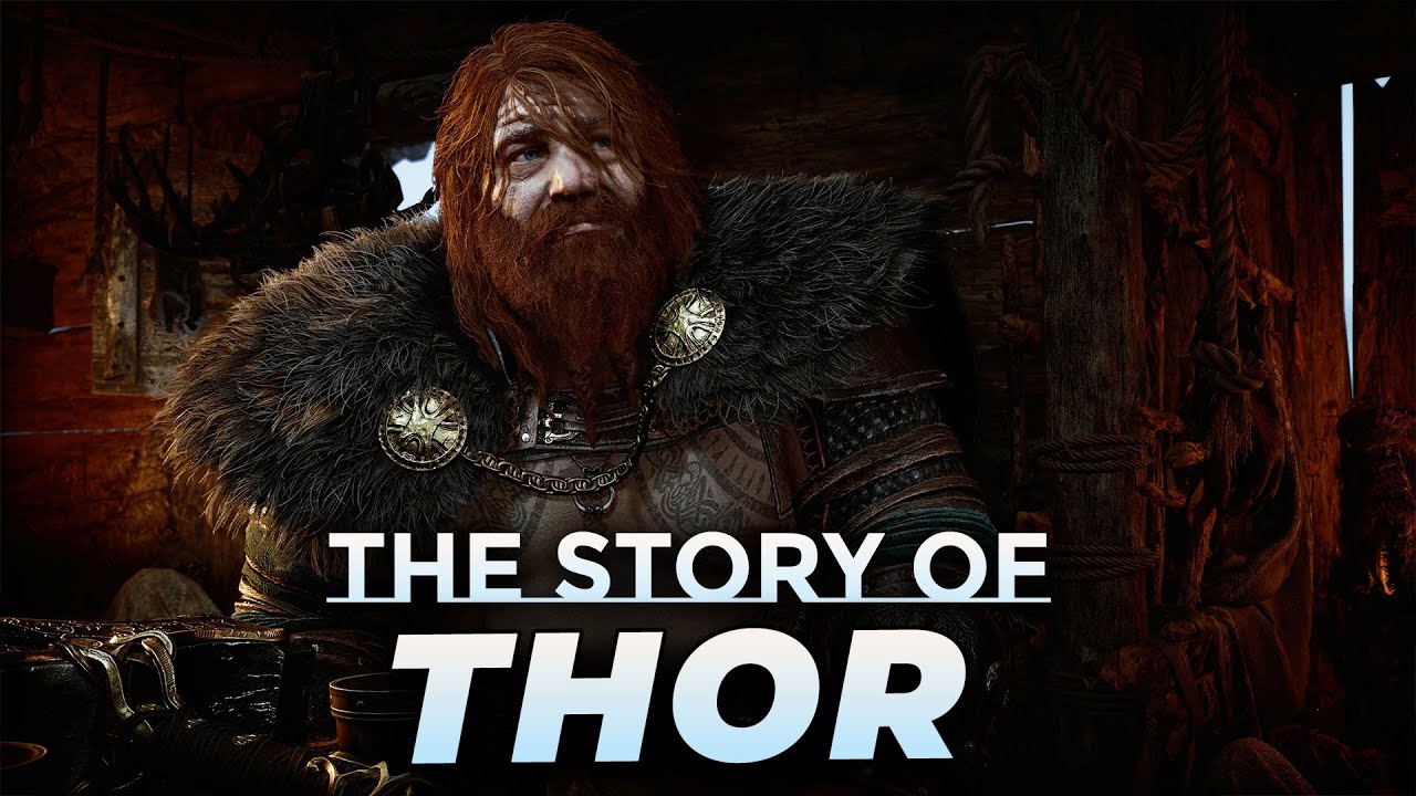 God of War Ragnarok - The Story of THOR the Destroyer All Thor Scenes + Dialogue