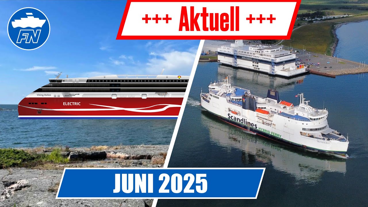 VIKING HELIOS vorgestellt, Umrüstung der Scandlines-Fähren startet uvm. | FährNews Aktuell