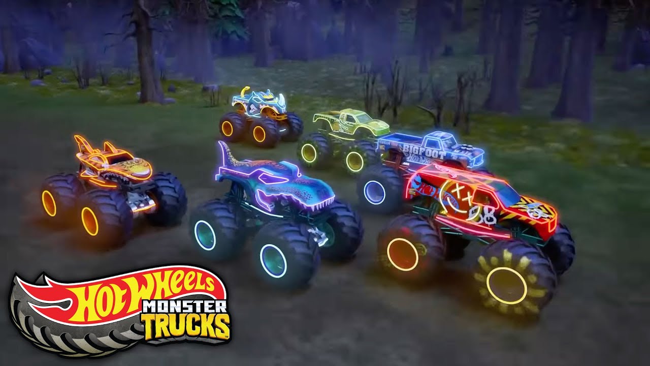 Exciting Hot Wheels Monster Truck Adventures! 1 HR