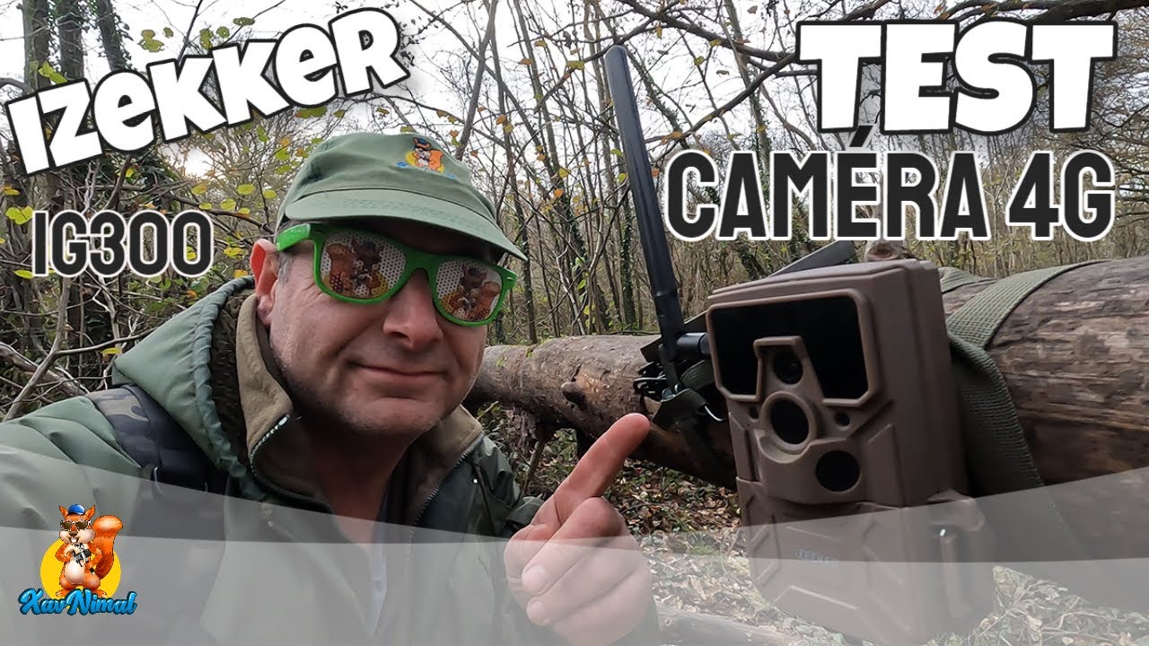 CAMéRA 4G  👀✖👀 Test caméra chasse iZEEKER IG300