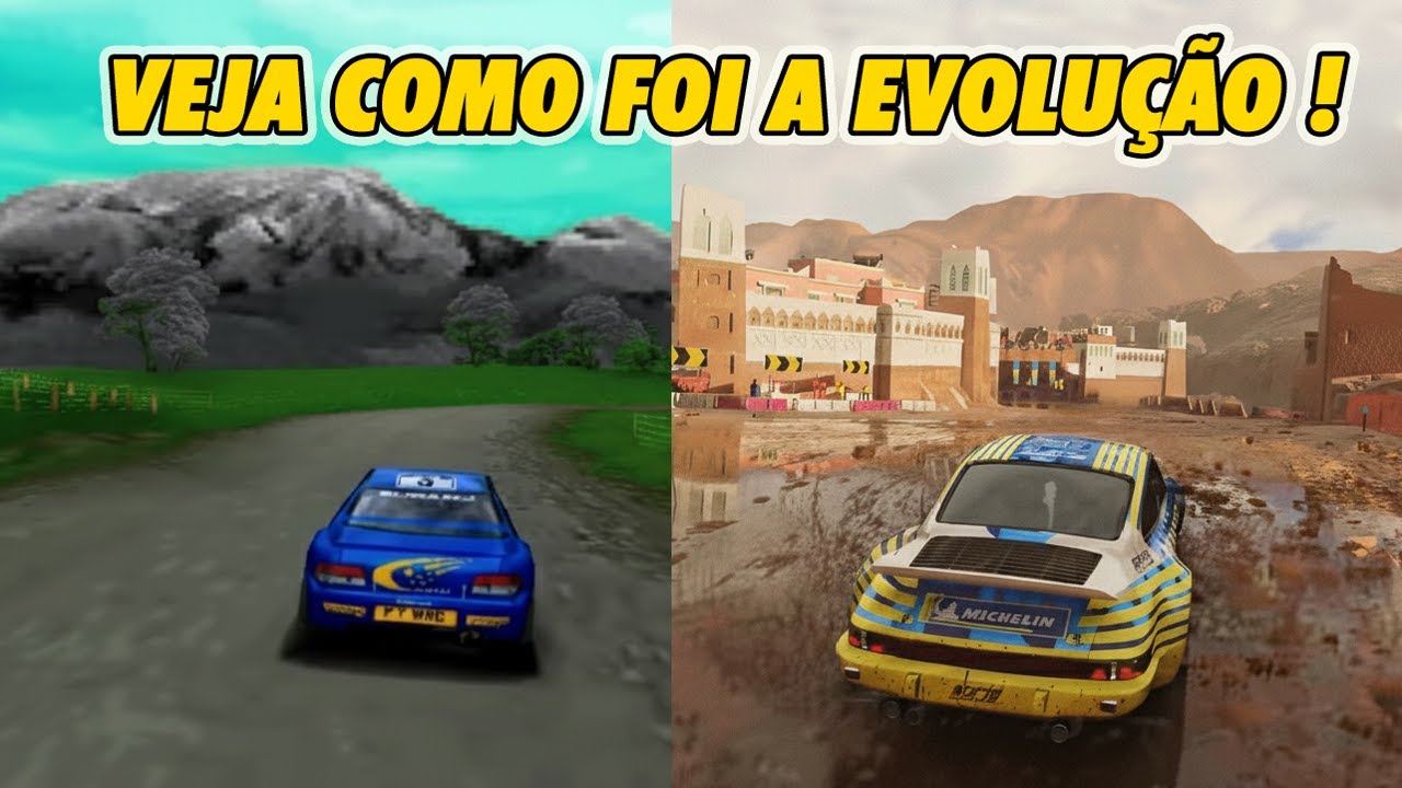 VEJA COMO FOI A EVOLUÇÃO DE DIRT !