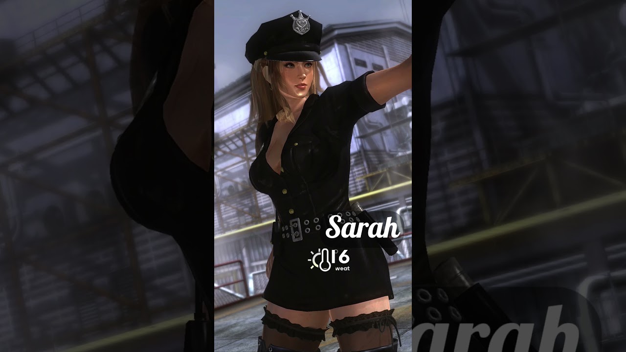 Sarah Blood & Sweat | Dead or Alive 5 Last Round Gameplay Mod