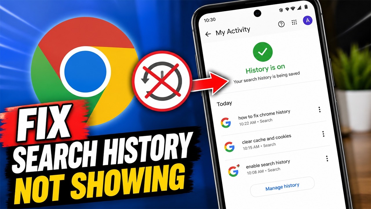 Как исправить ошибку &laquo;История поиска не отображается в Google&raquo;