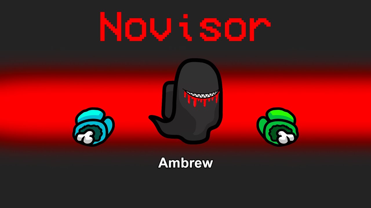 NOVISOR IMPOSTER in Among Us! (Scary)