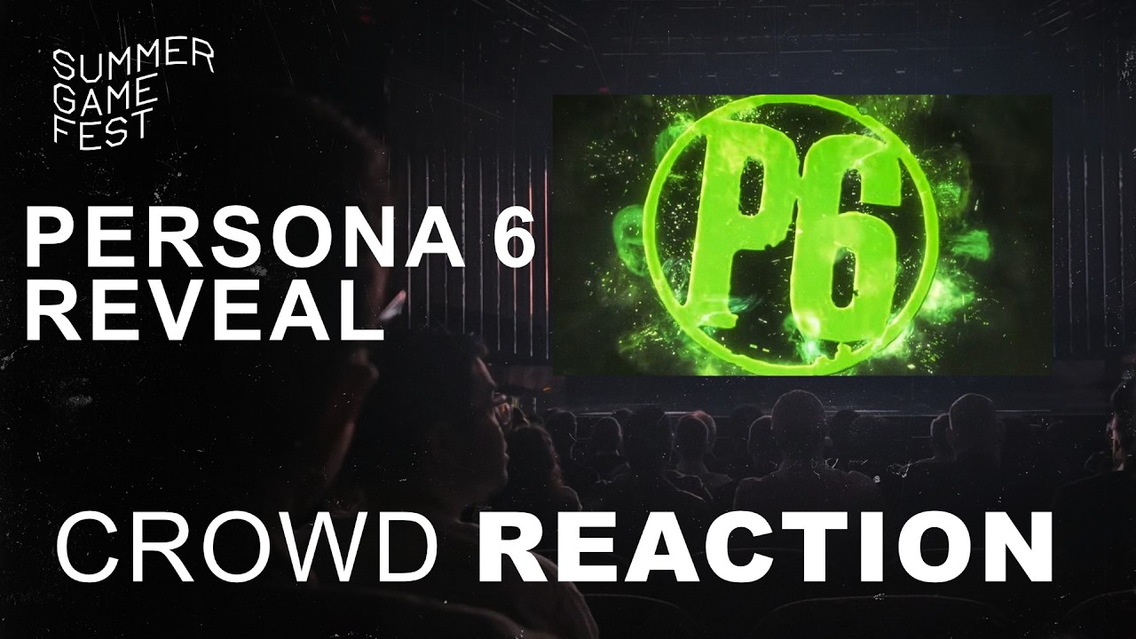 Persona 6 Reveal - Xbox Fanfest Crowd Reaction