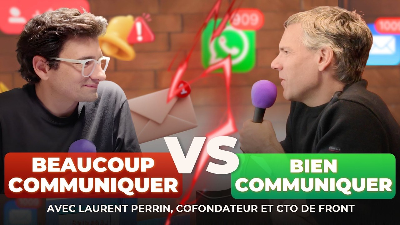Ce que vos emails et réunions disent de votre organisation, avec Laurent Perrin CTO de Front