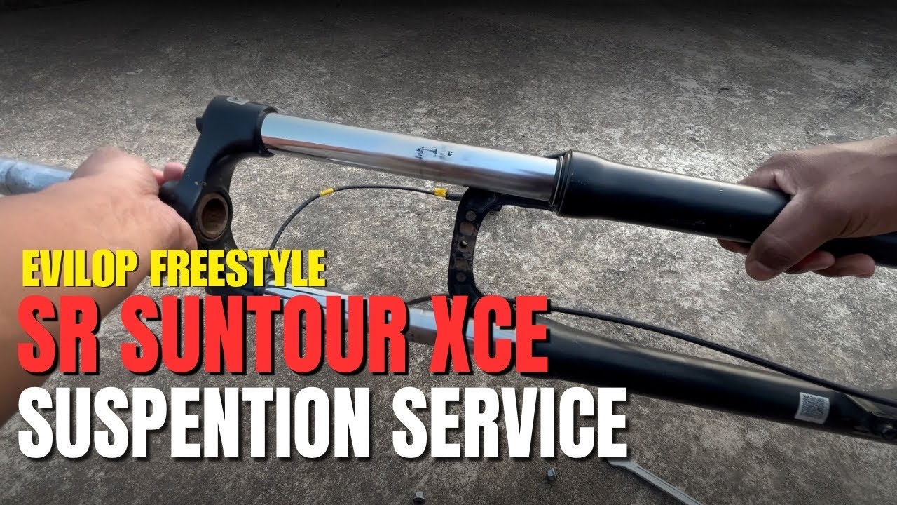 How to service sr suntour XCE fork