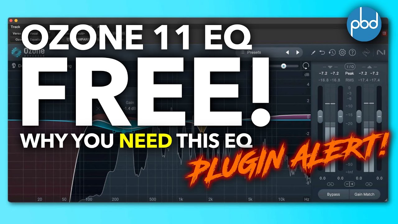 Izotope Ozone 11 Free EQ! The Best Free VST EQ?