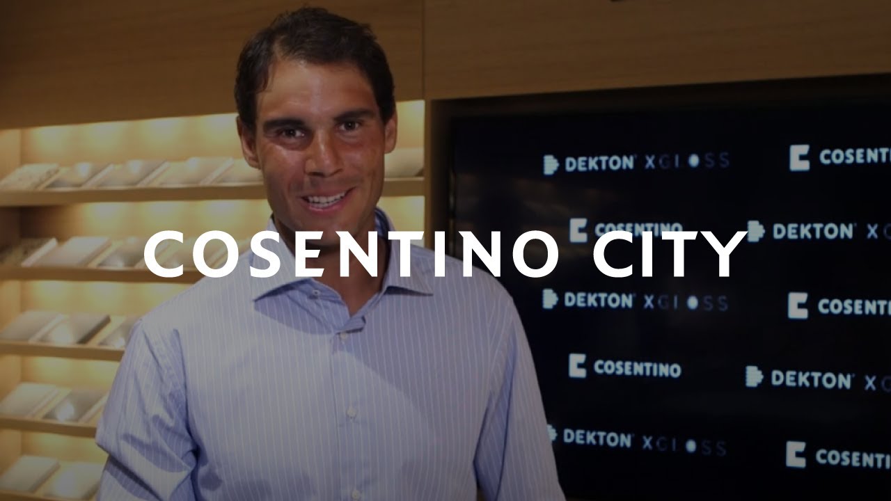 Rafa Nadal visits Cosentino City in Manhattan (Spanish) | Cosentino