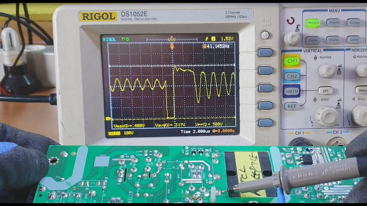 오실로스코프사용방법 1.   How to use the oscilloscope 1.