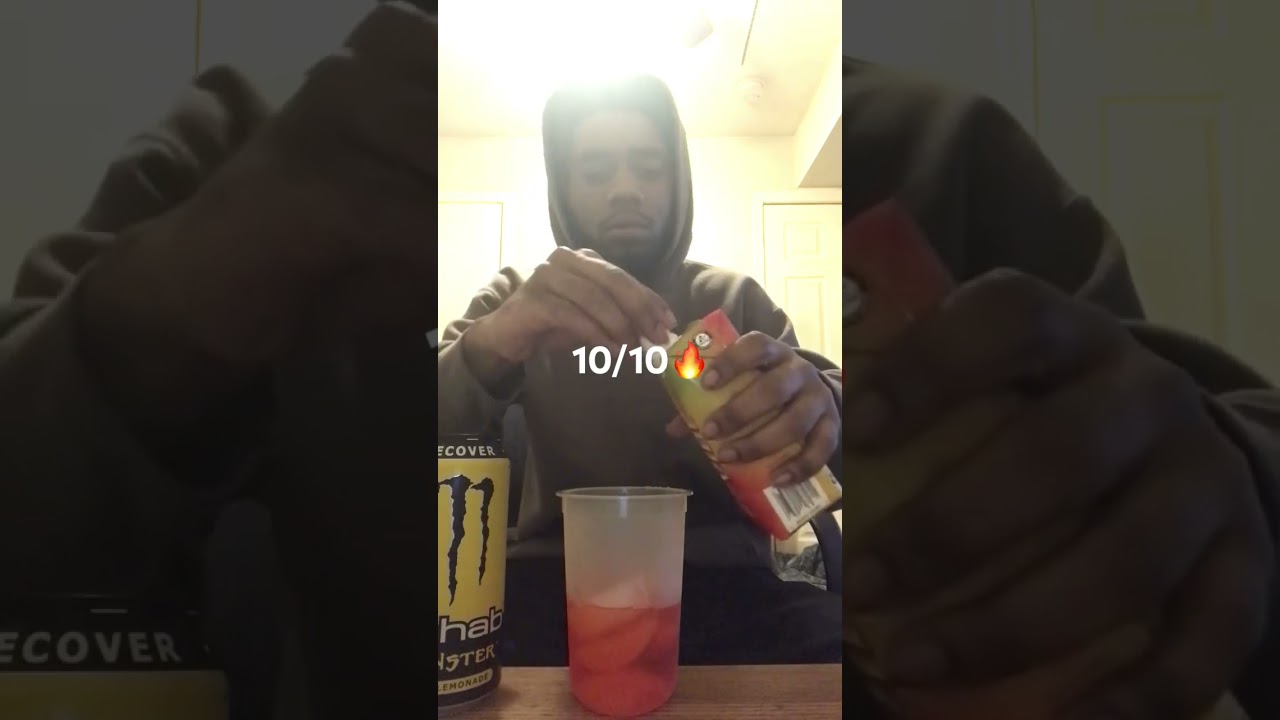 VIBE Fruit Punch x Monster Tea+Lemonade Rehab 