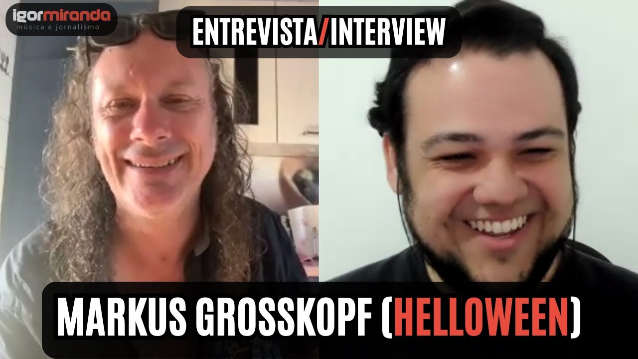 MARKUS GROSSKOPF (HELLOWEEN) - Interview / Entrevista by Igor Miranda (2025)