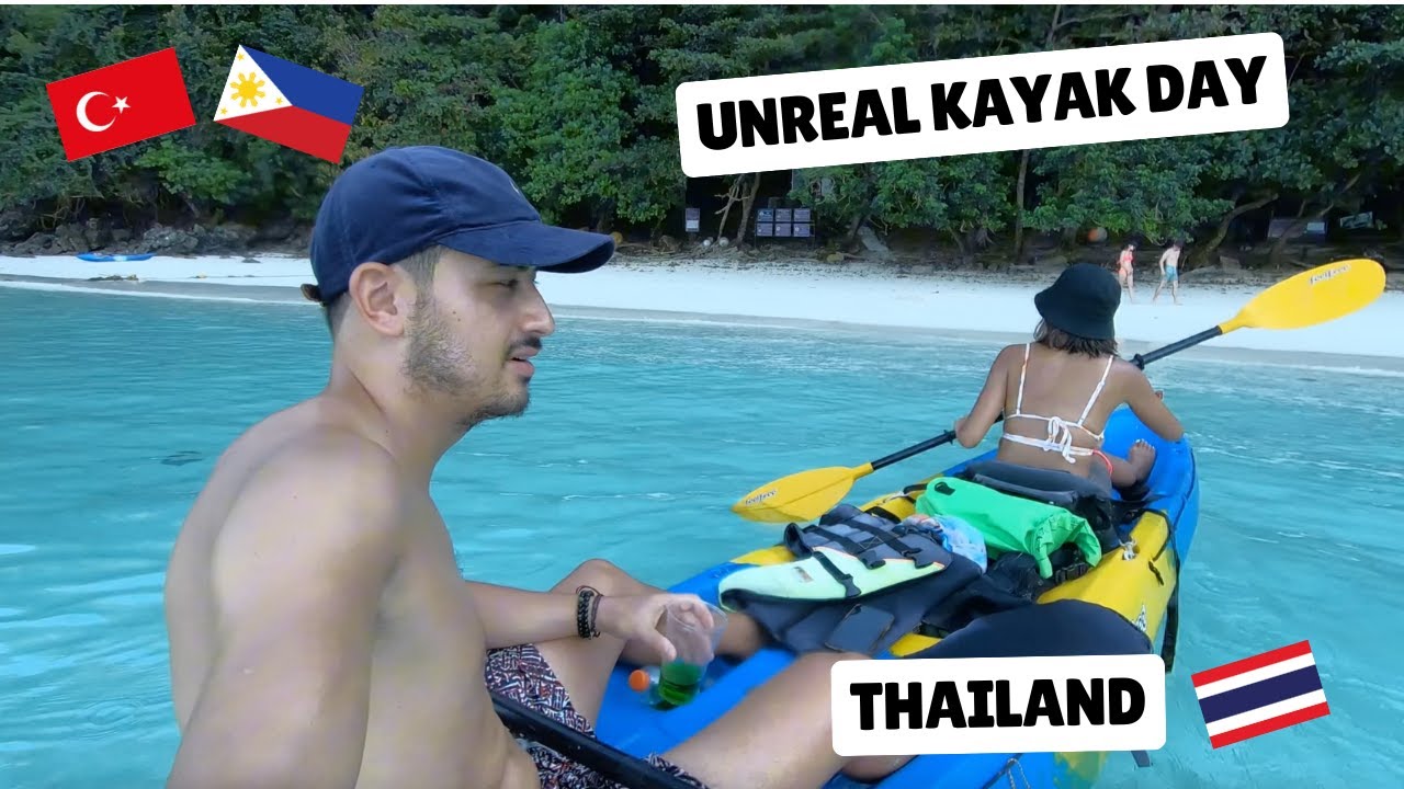 Kayaked EMPTY Phi Phi Islands 😱🏝️ | First Tourists Back After COVID 2021 Diaries 🇹🇭