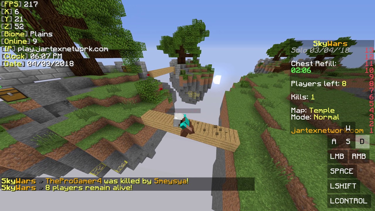 Report squidkiller05 [Accepted] | Jartexnetwork