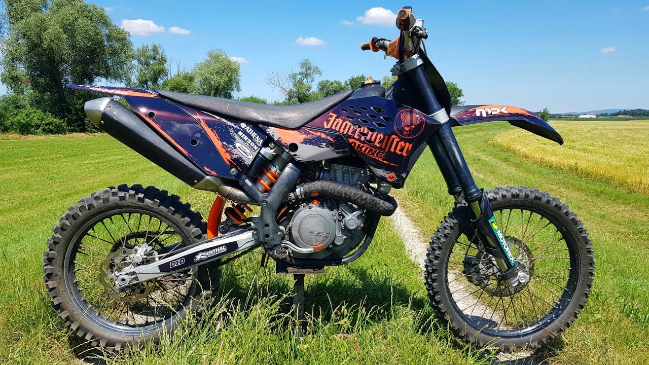 KTM SXF 450 Project │ Tuning Story black & orange  beauty