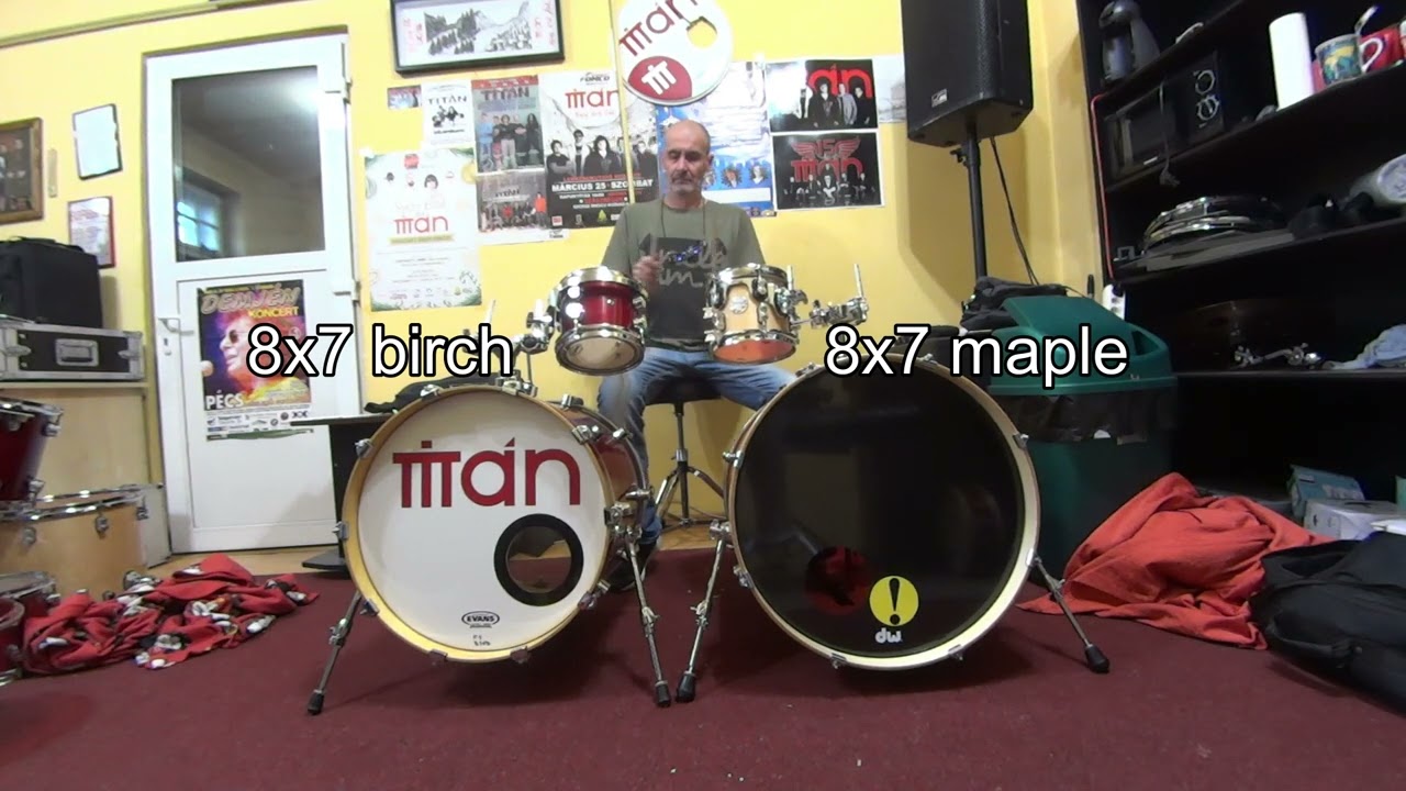 maple vs birch drums