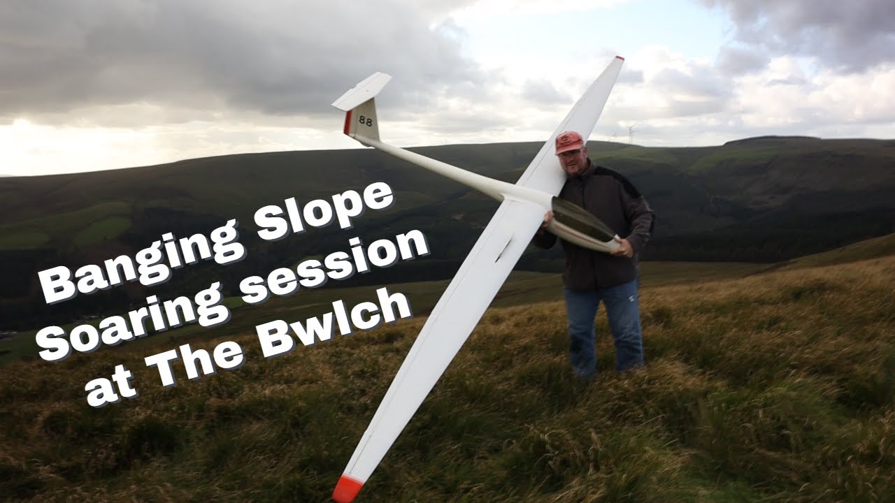 Banging Slope Soaring session at The Bwlch