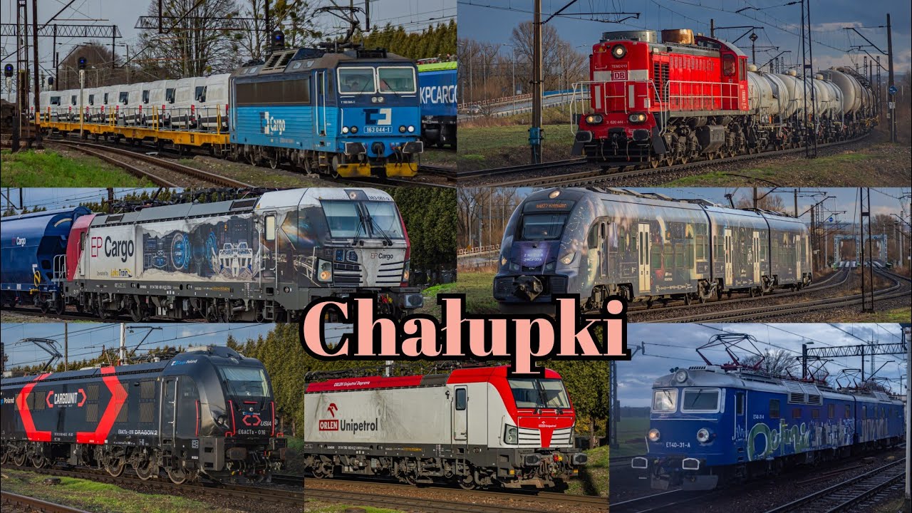 Pociągi w Chałupkach