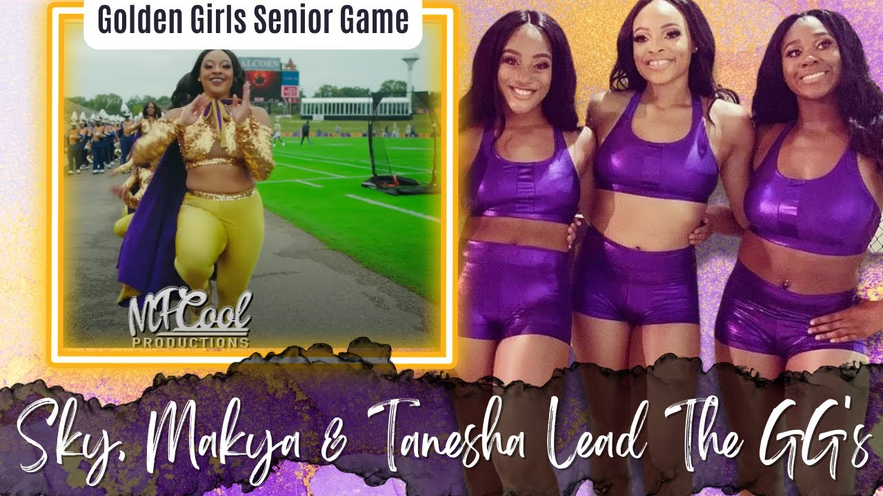 DD4L Sky, Makya, and Tanesha Lead ASU Golden Girls Senior Game 2022 | Their Journey To HBCU Dance