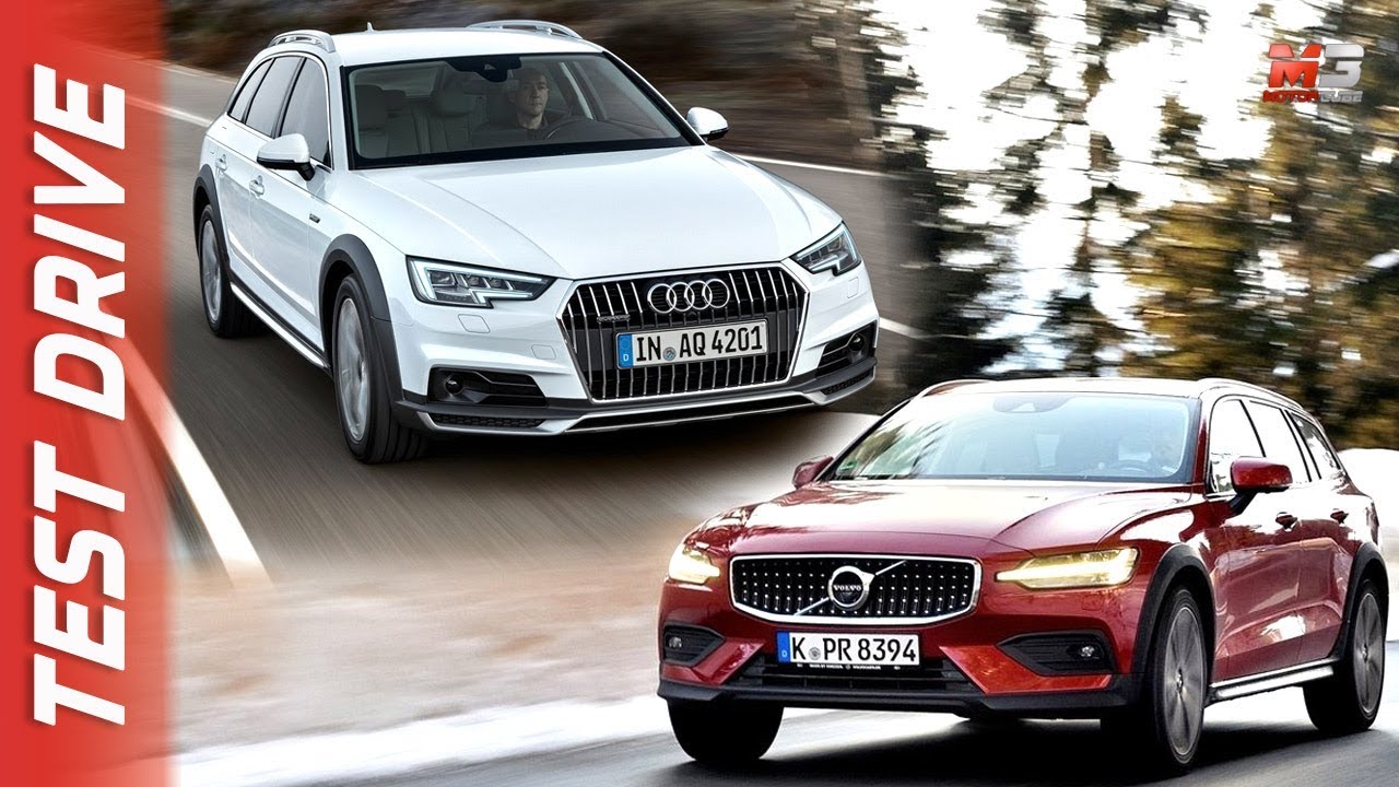 VOLVO V60 CROSSCOUNTRY VS AUDI A4 ALLROAD 2019 - FIRST TEST DRIVE