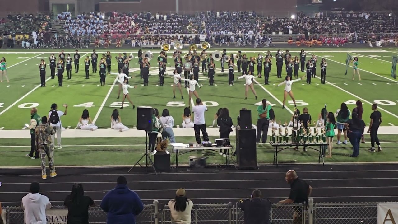 Peabody high-school band [HOST] fieldshow Peabody botb 2025⚫️🟢