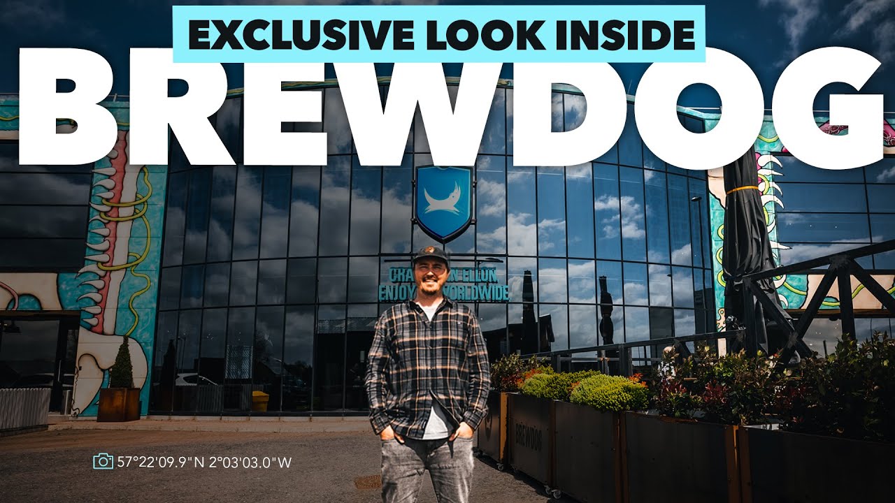 Behind the scenes at the amazing BREWDOG BREWERY in Ellon, Scotland!