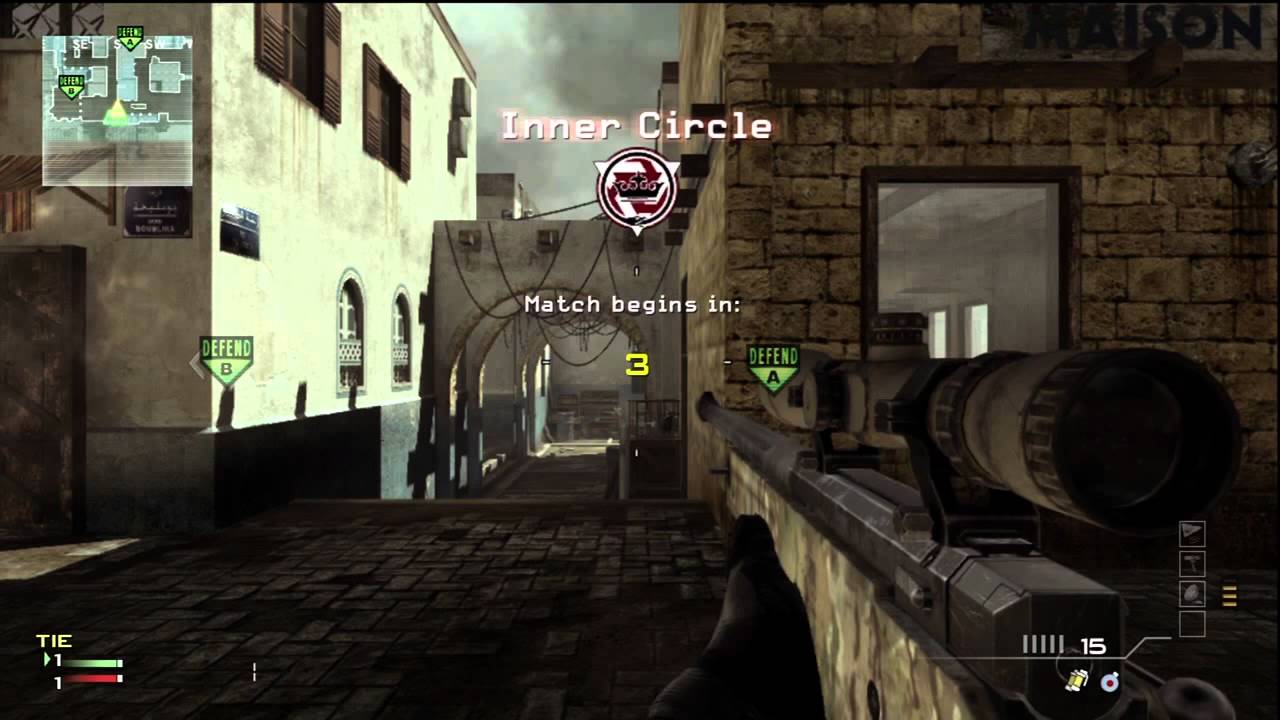MW3: Search & Destroy en Seatown - Sniping en el lado de 