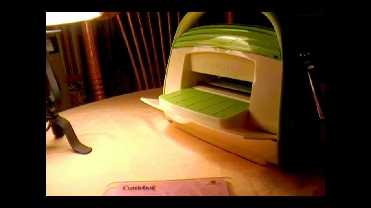 Provo Craft Cuttlebug Hands-On Review Demo + Giveaway