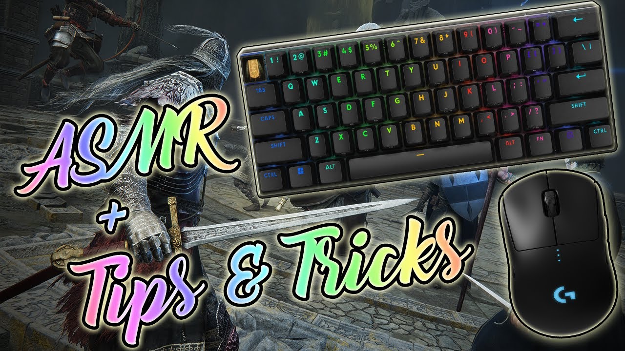 UENI'S Keyboard & Mouse Tips and Tricks for Elden Ring PvP [+ ASMR]